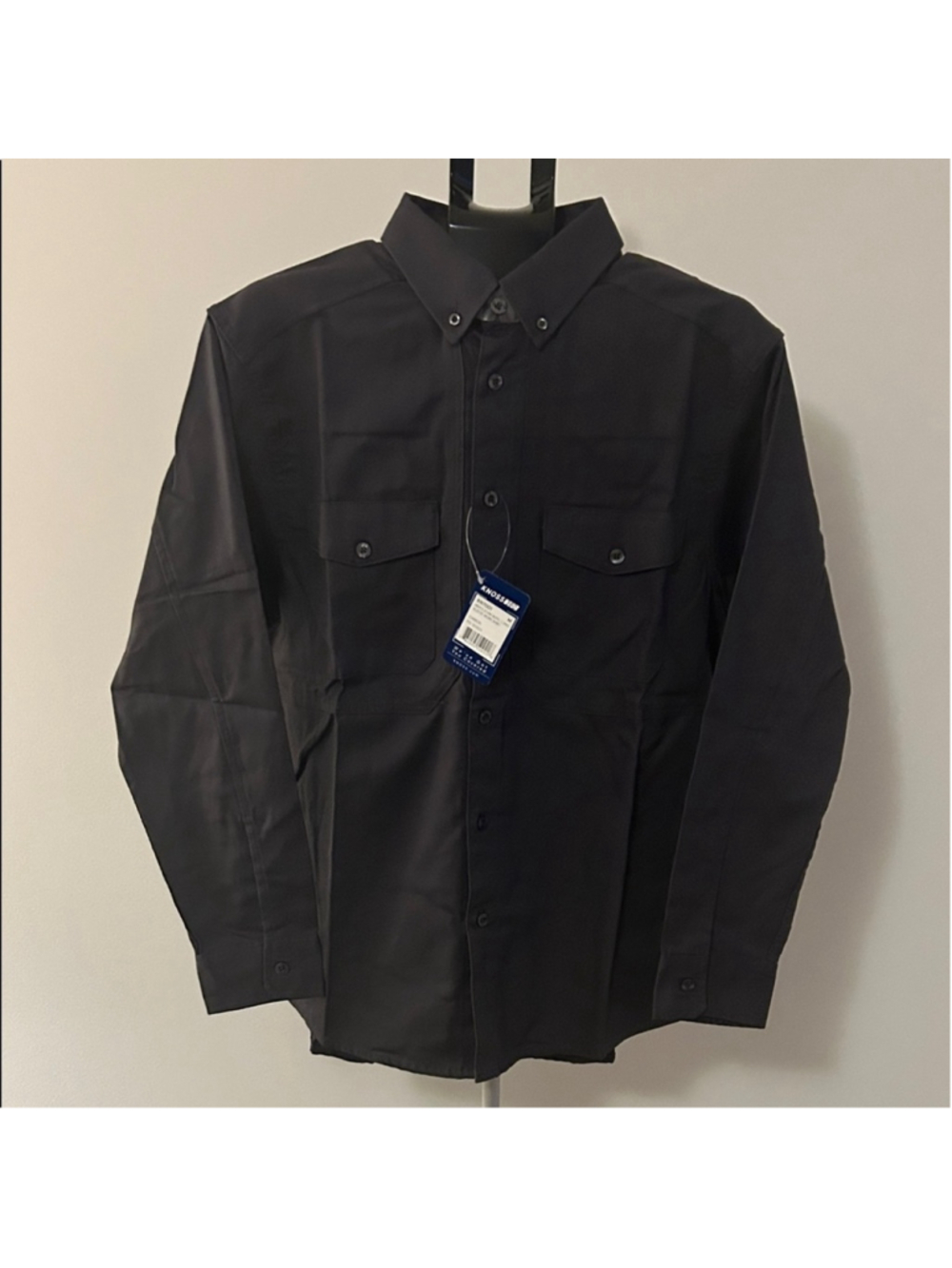 Stylish Gray Casual Button-Down Shirt